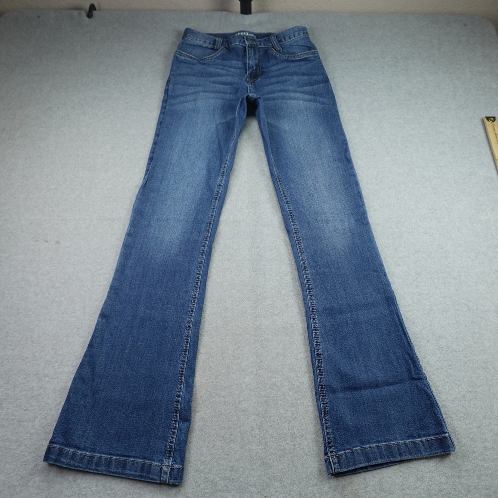 Cruel Girls Jeans Girls 16S Blue Flare Western Denim Bootcut Stretch